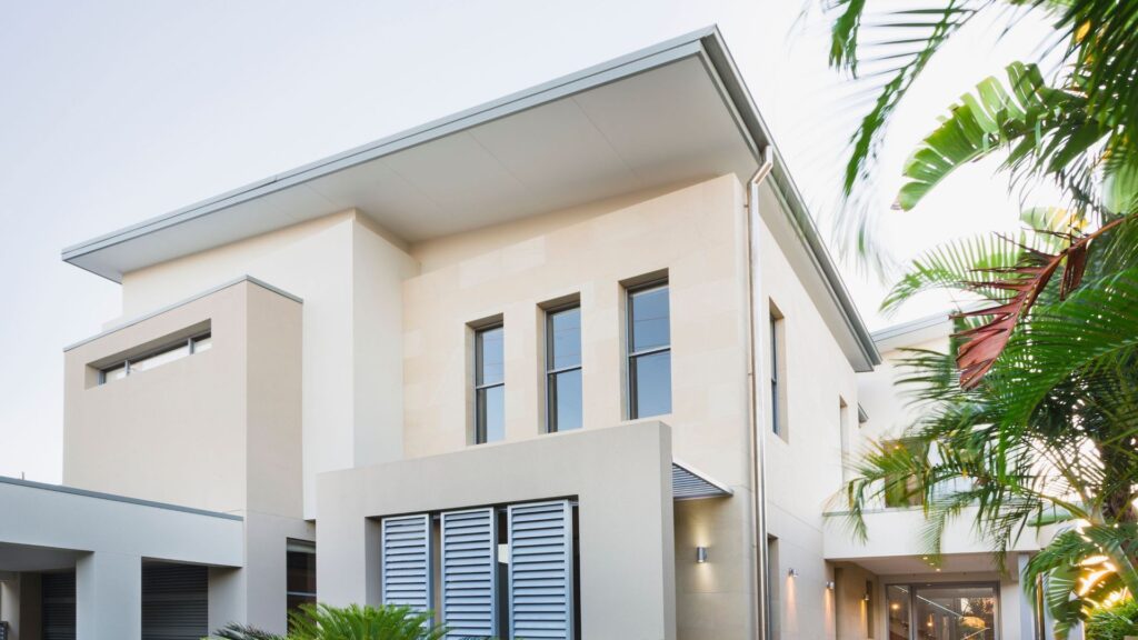 exterior view of house in los angeles california