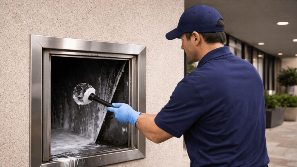 trash chute cleaner in los angeles california
