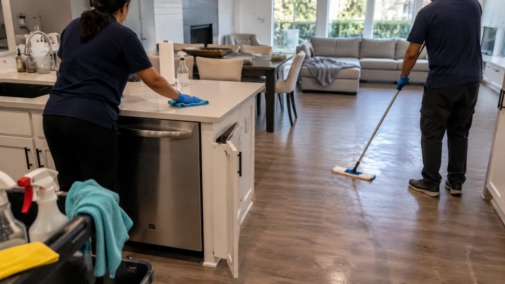residential cleaning